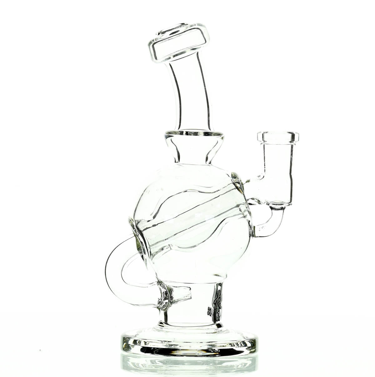 AUGY BALL WHITE LOGO - Smoke Spot Smoke Shop