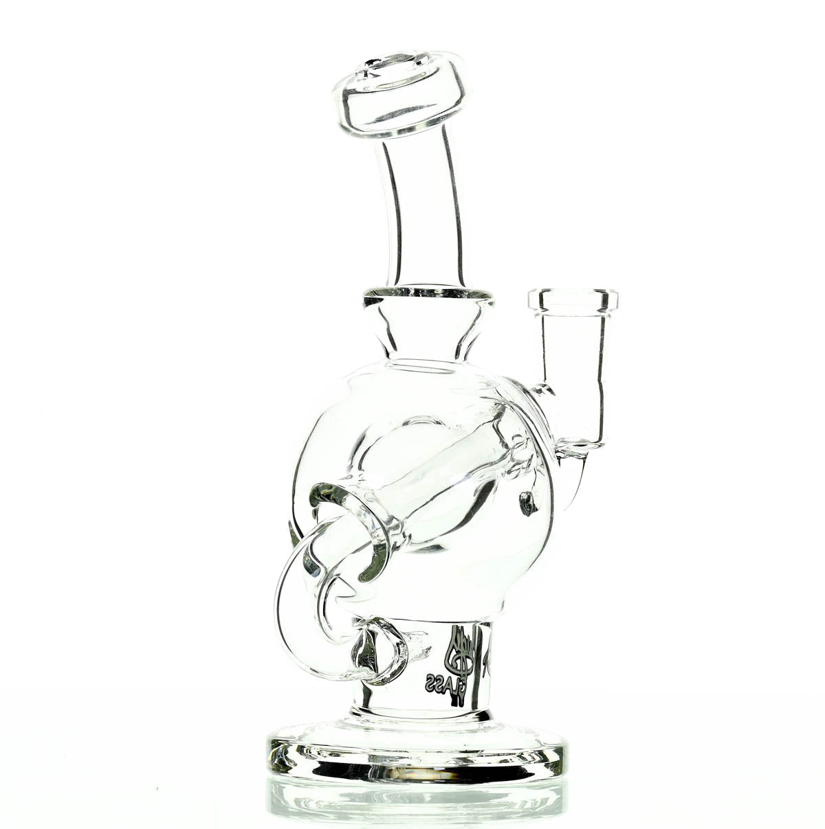 AUGY BALL WHITE LOGO - Smoke Spot Smoke Shop