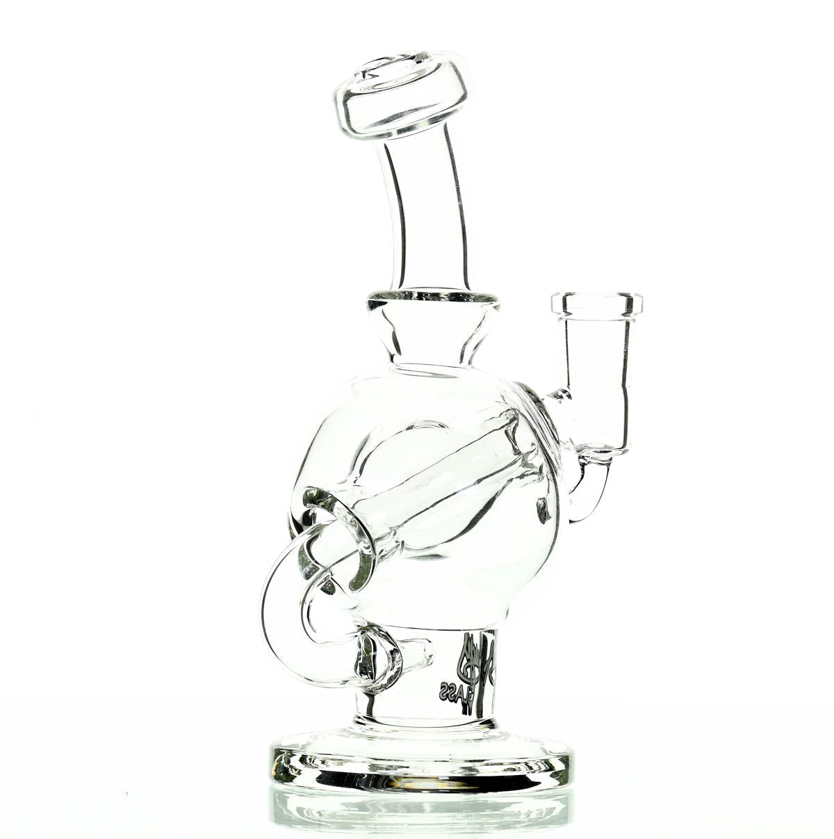 AUGY BALL WHITE LOGO - Smoke Spot Smoke Shop