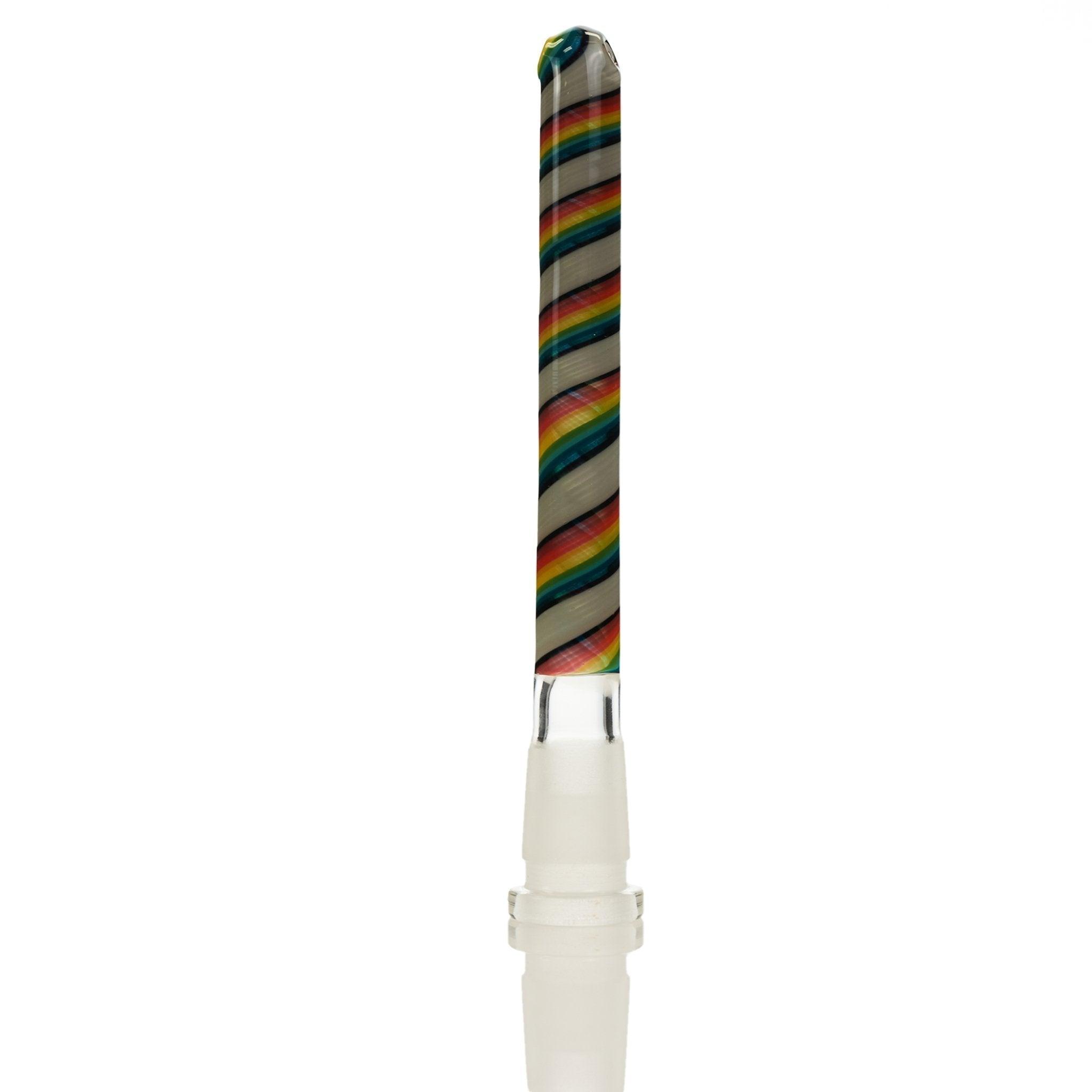 Augy Glass rainbow swirl 14 mm 6 inch - Smoke Spot Smoke Shop