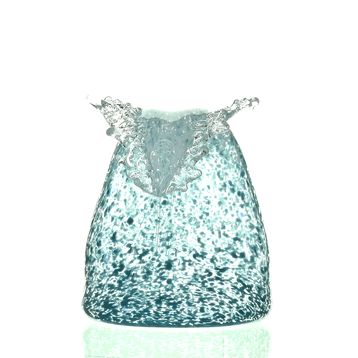 Black Sand Large Wave Rig durable glass waterpipe 4.5 inch height