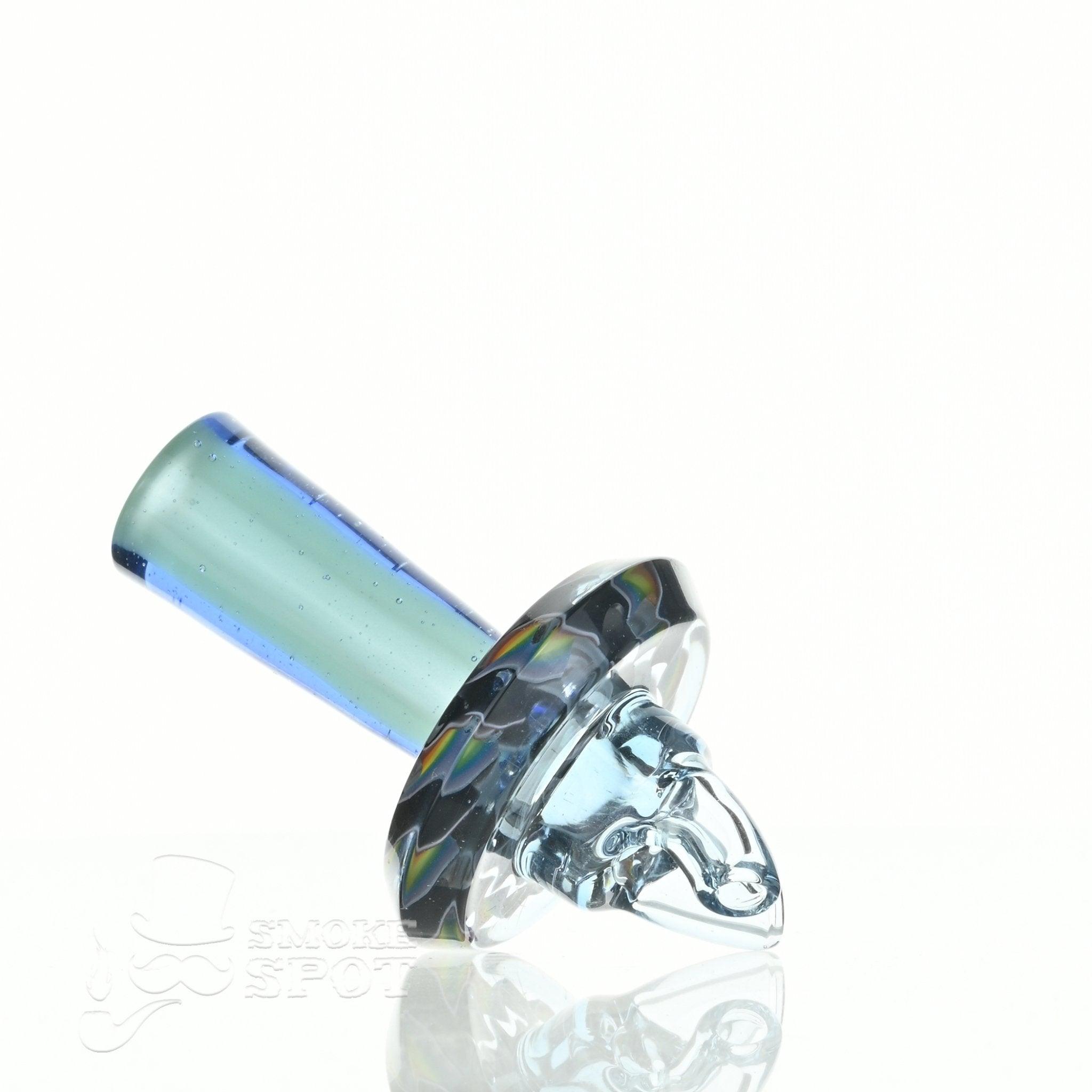 C-Lanni Blue Lotus x rain drop spinner cap - Smoke Spot Smoke Shop