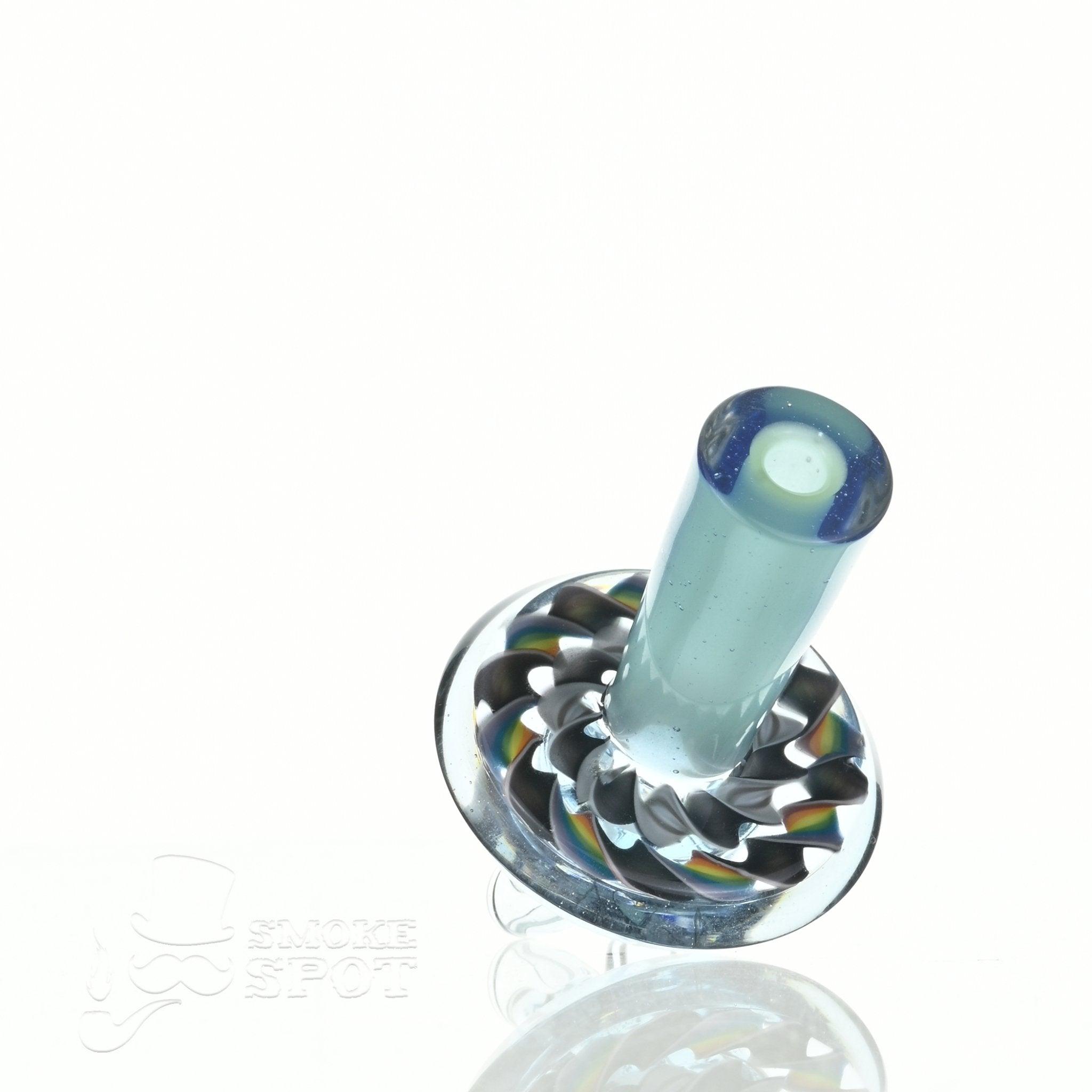 C-Lanni Blue Lotus x rain drop spinner cap - Smoke Spot Smoke Shop