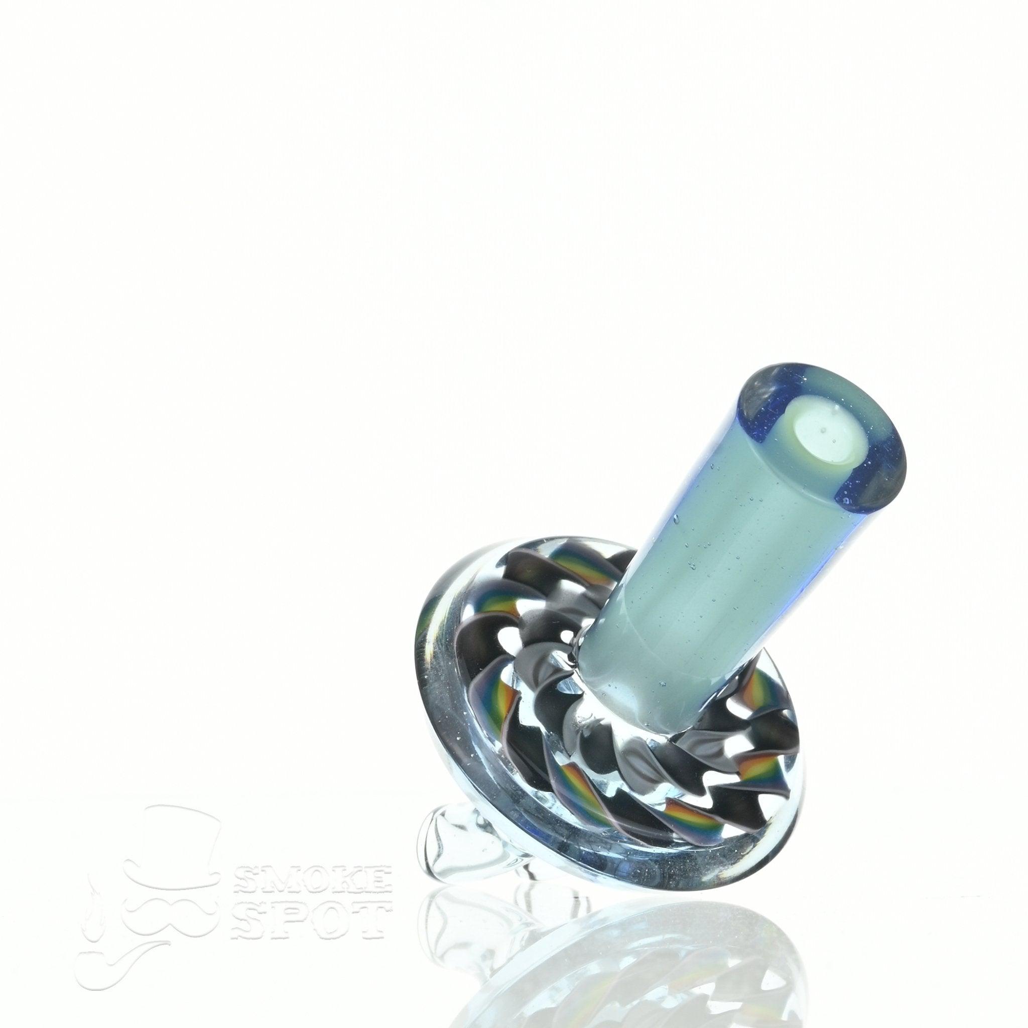 C-Lanni Blue Lotus x rain drop spinner cap - Smoke Spot Smoke Shop