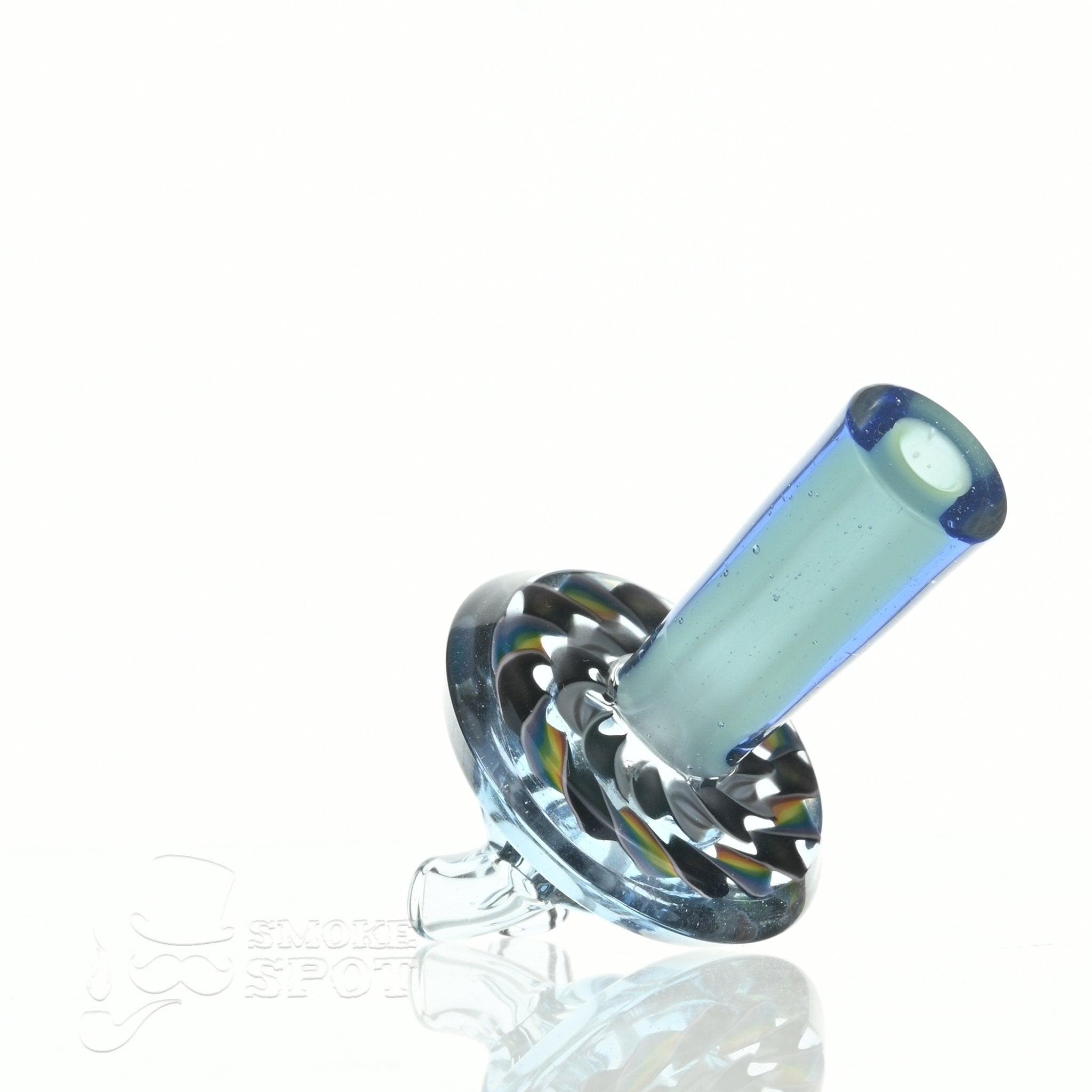 C-Lanni Blue Lotus x rain drop spinner cap - Smoke Spot Smoke Shop