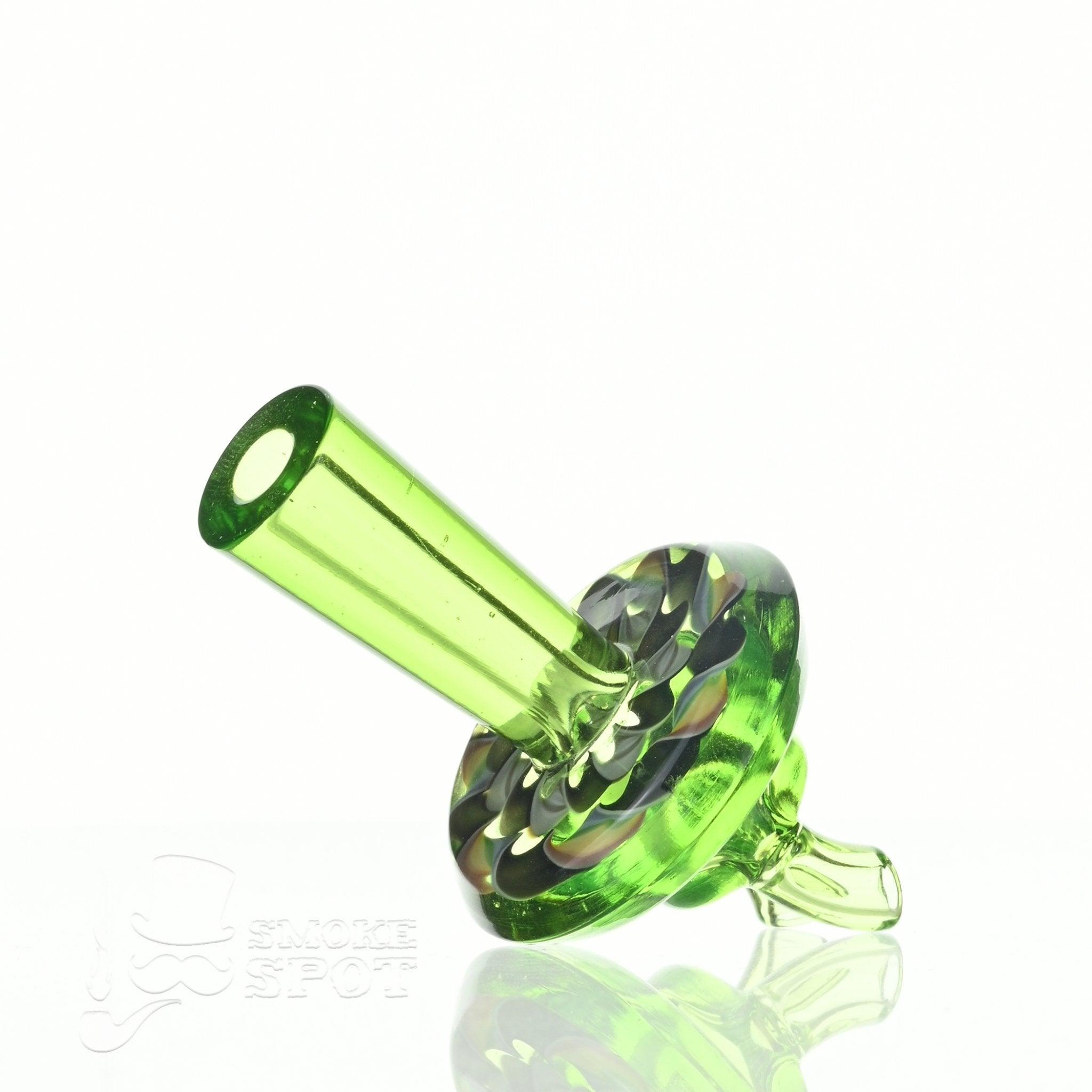 Close up of C-Lanni Haterade spinner cap glass rig accessory