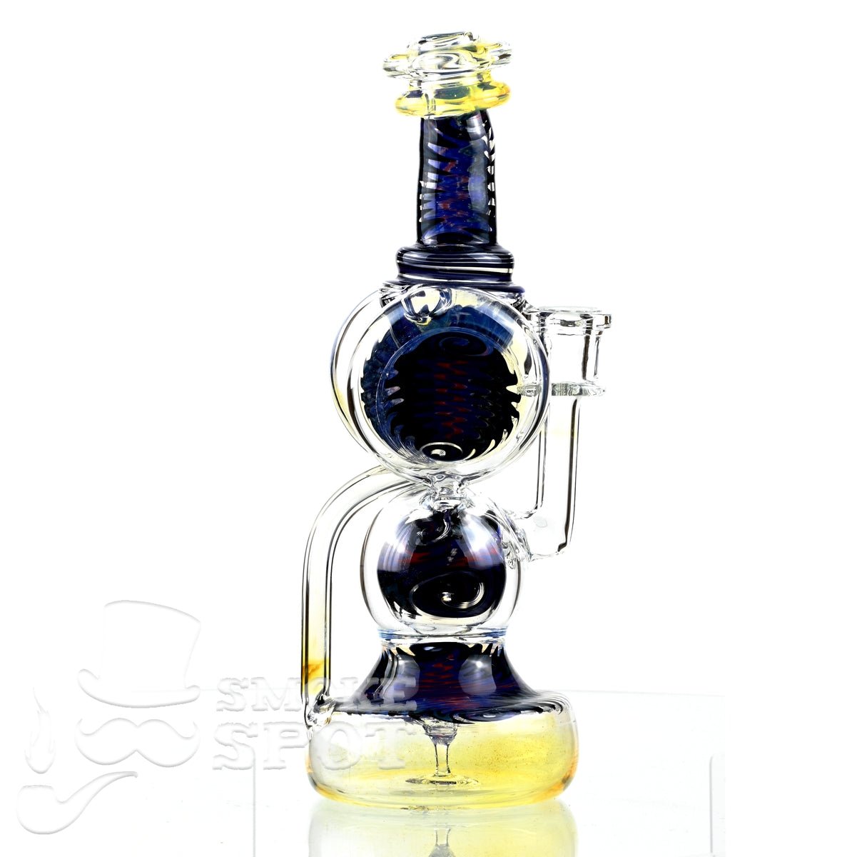 Clarkie Clark Glass Shogun Floating Ball Full line work / full color 6 - Smoke Spot Smoke Shop