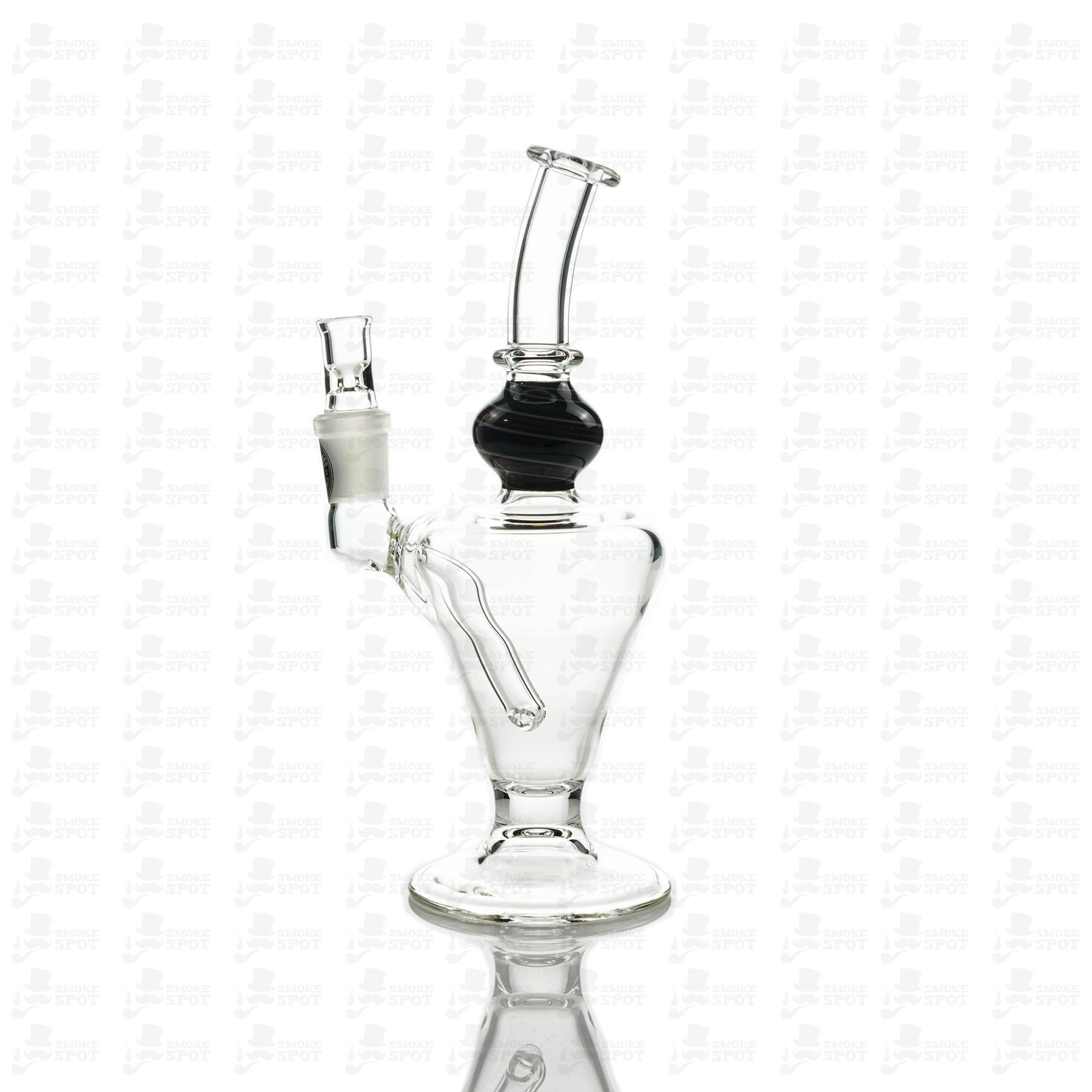 Conviction Glass Mini Hourglass Waterpipe stable 3 inch base view