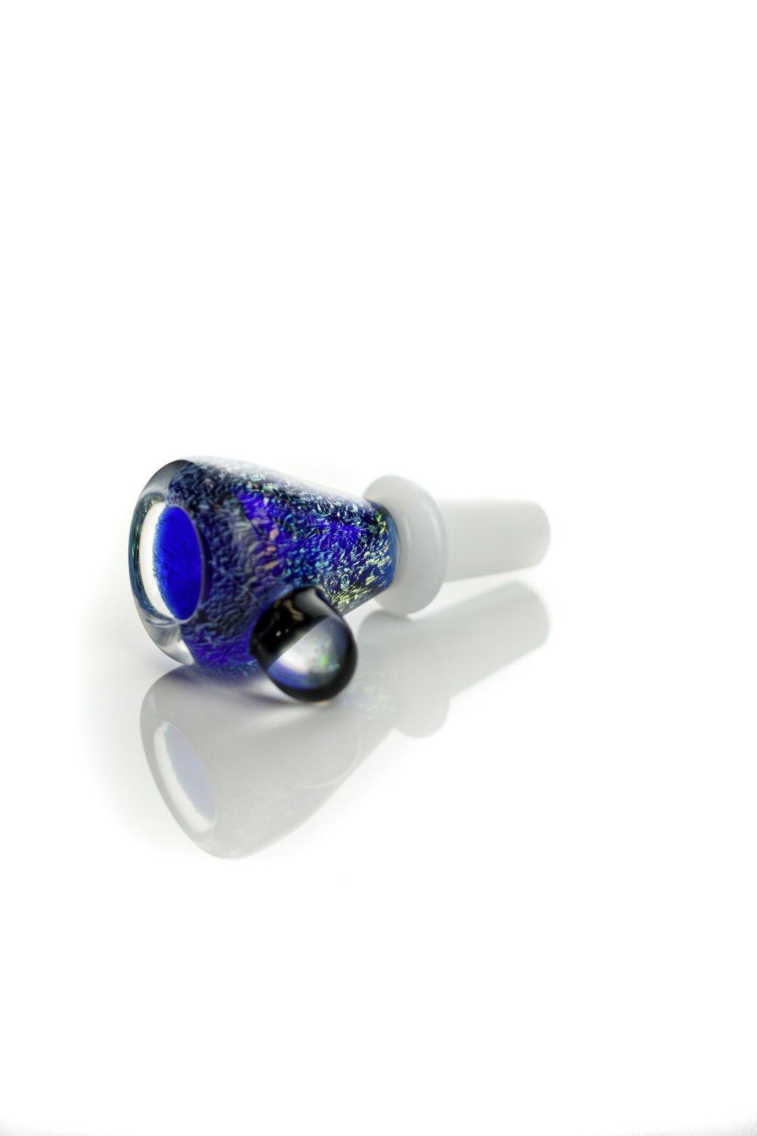 Joe Madigan Glass Accessories Dichro With Opal Dry Herb Slide Made By Joe Madigan