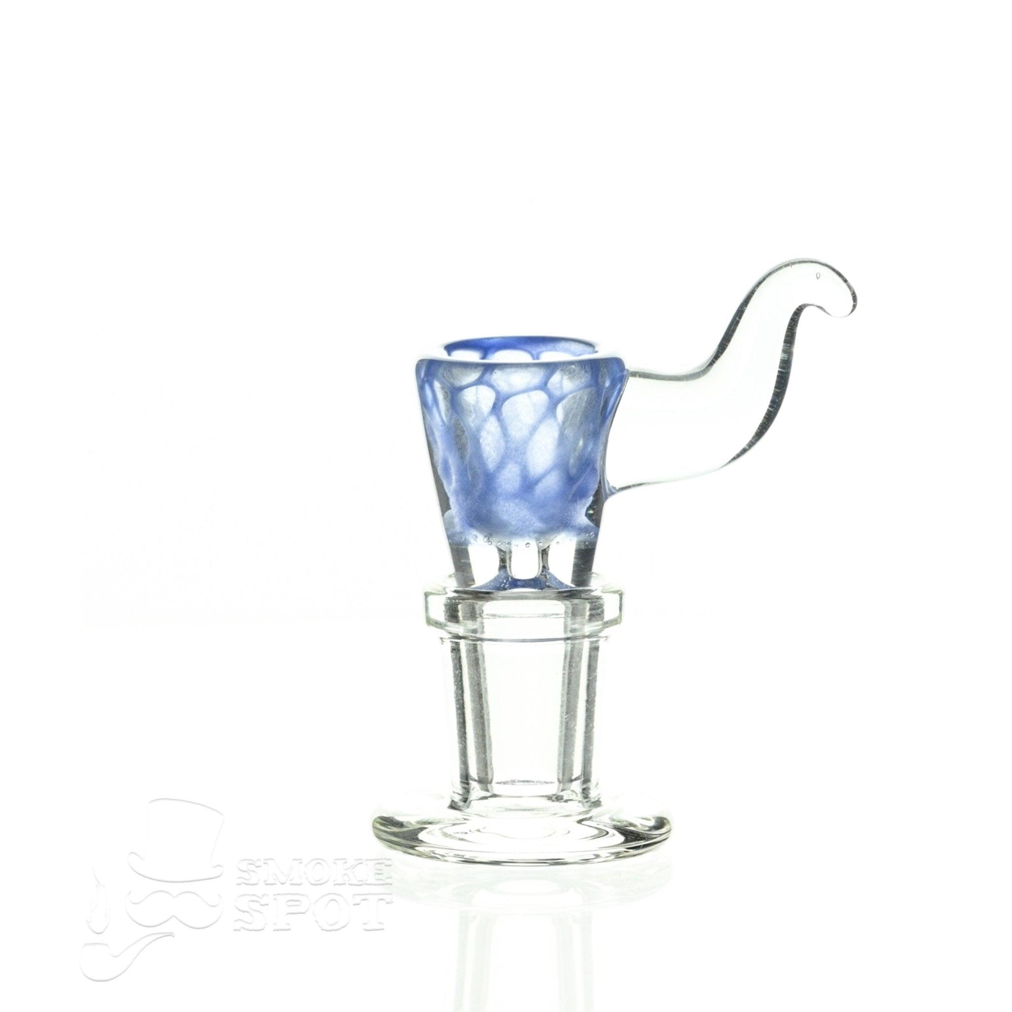 Close-up of honeycomb percolator on Dustin dry herb slide 14 mm