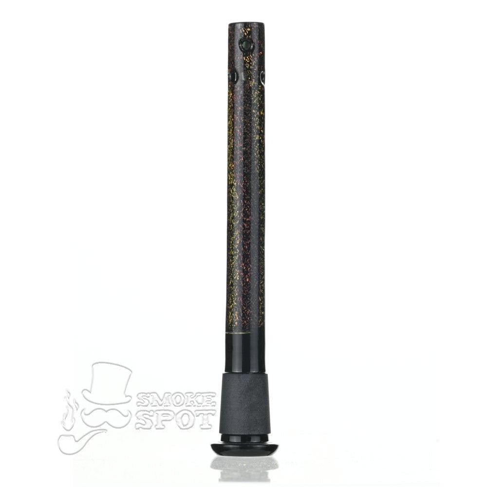 Dustin Dustorm Black Yellow & Red Dichro downstem #22 - Smoke Spot Smoke Shop