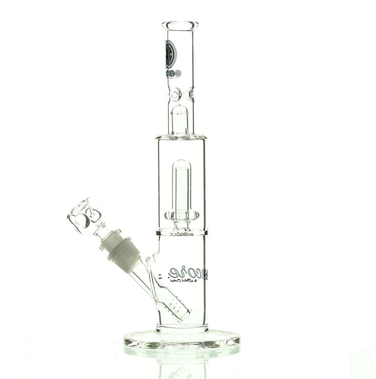 ENCORE 10" STRAIGHT TUBE W/SHOWERHEAD BLUE - Smoke Spot Smoke Shop
