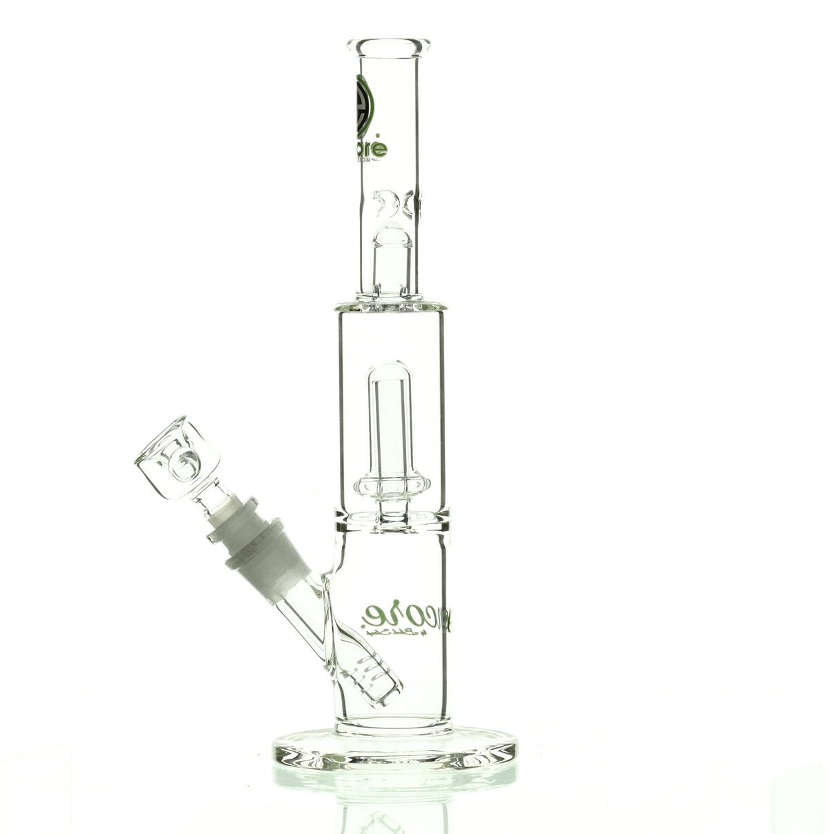 ENCORE 10" STRAIGHT TUBE W/SHOWERHEAD GREEN - Smoke Spot Smoke Shop