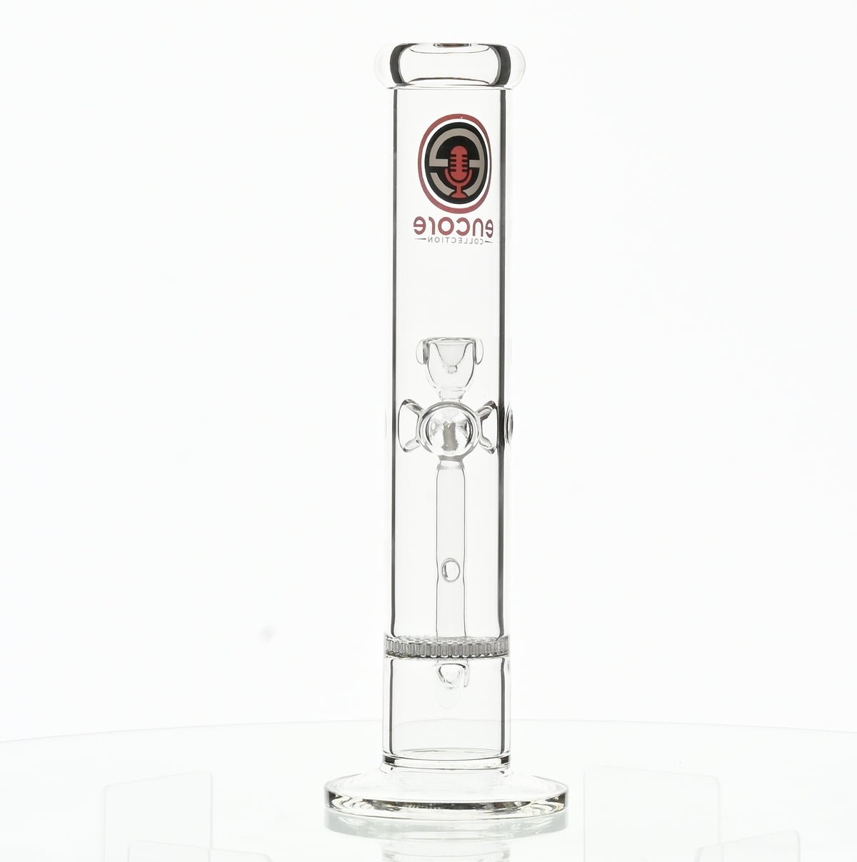 Encore waterpipe with honeycomb perc and 14mm joint