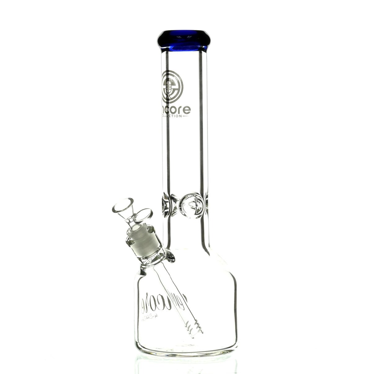 ENCORE 14" BELL BOTTOM BEAKER BLUE - Smoke Spot Smoke Shop