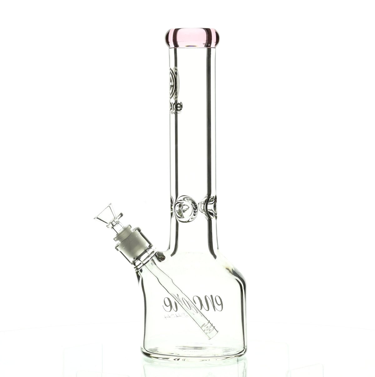 ENCORE 14" BELL BOTTOM BEAKER PINK - Smoke Spot Smoke Shop
