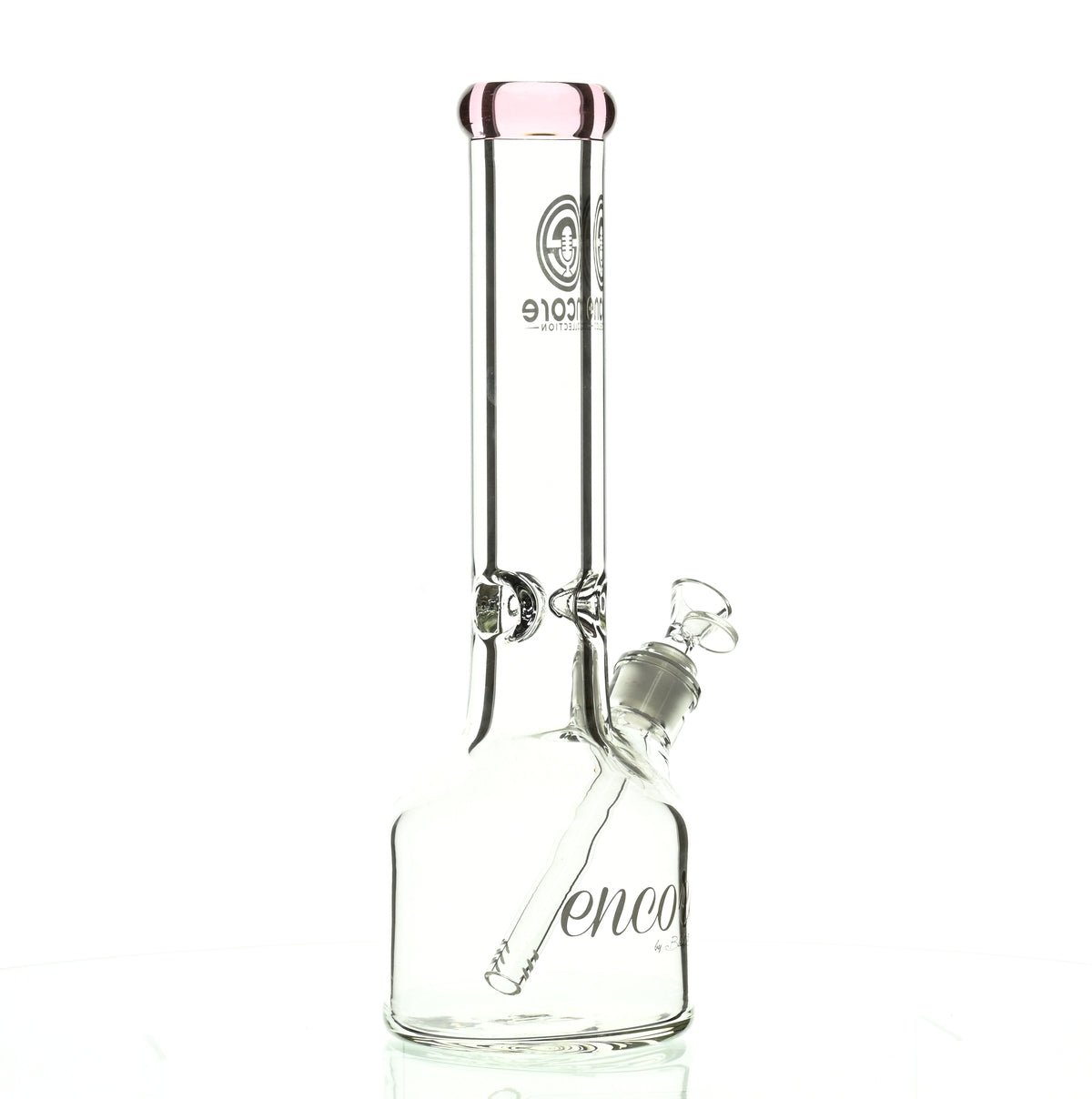 ENCORE 14" BELL BOTTOM BEAKER PINK - Smoke Spot Smoke Shop