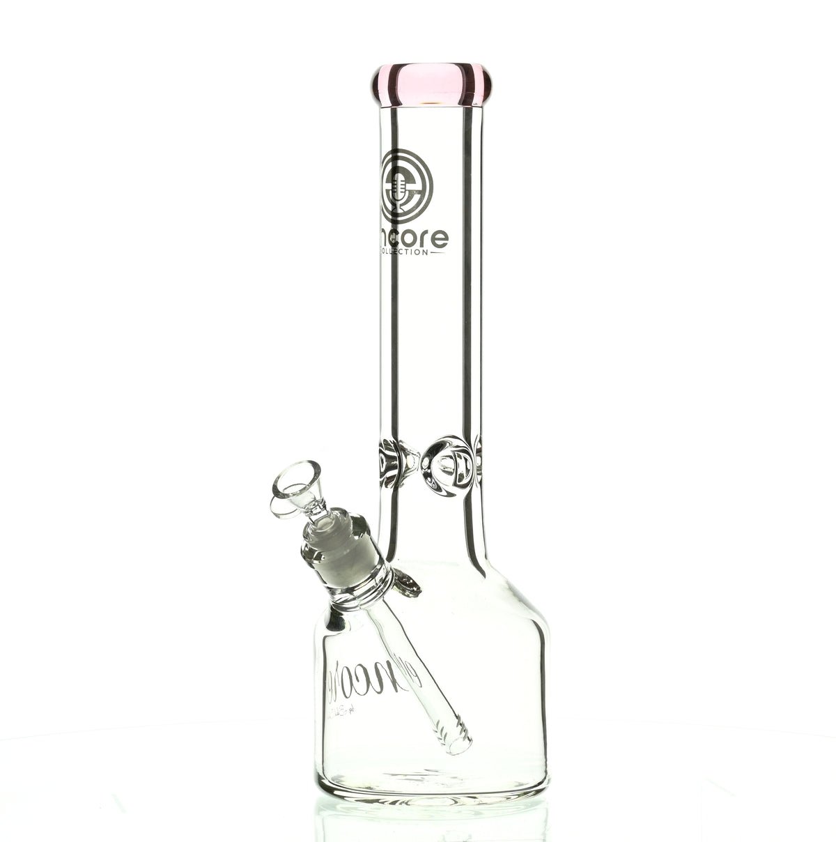 ENCORE 14" BELL BOTTOM BEAKER PINK - Smoke Spot Smoke Shop