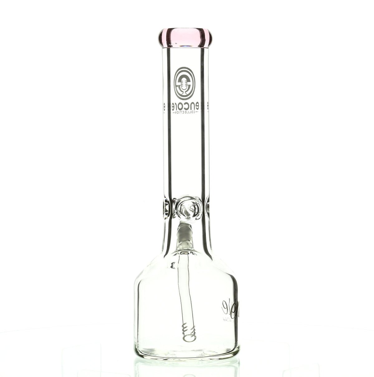 ENCORE 14" BELL BOTTOM BEAKER PINK - Smoke Spot Smoke Shop
