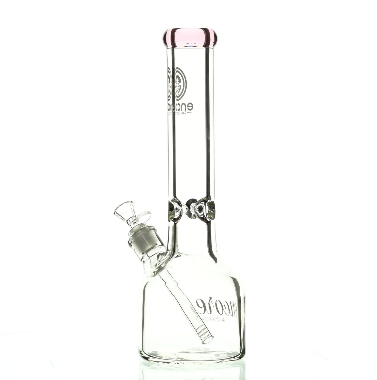 ENCORE 14" BELL BOTTOM BEAKER PINK - Smoke Spot Smoke Shop