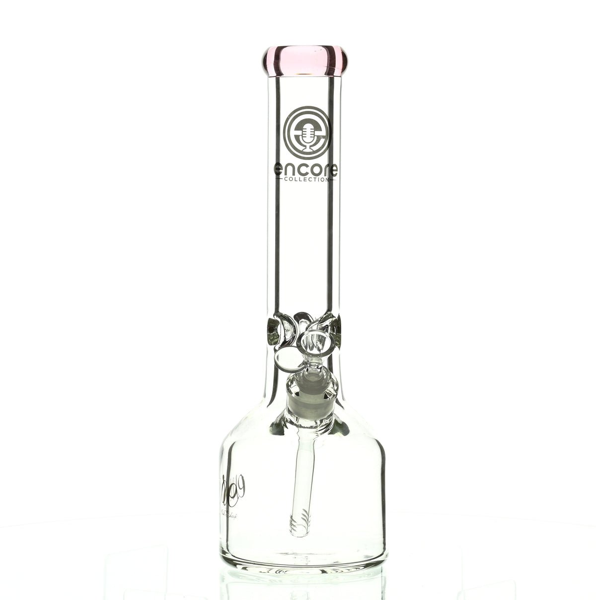 ENCORE 14" BELL BOTTOM BEAKER PINK - Smoke Spot Smoke Shop