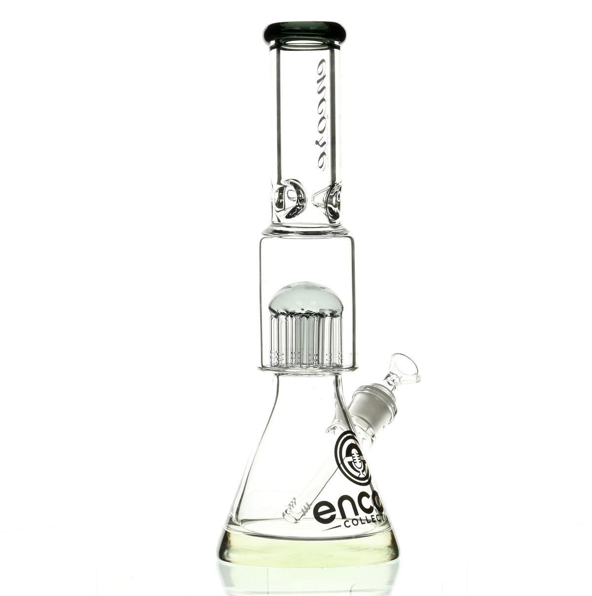ENCORE 16" BEAKER W/TREE PERC BLACK - Smoke Spot Smoke Shop