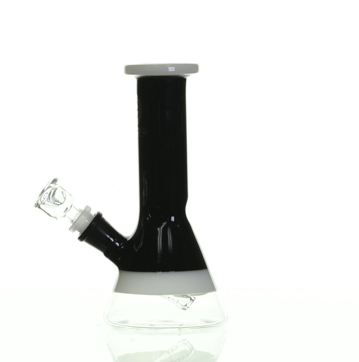 ENCORE 8" FULL COLOR BEAKER BLACK - Smoke Spot Smoke Shop