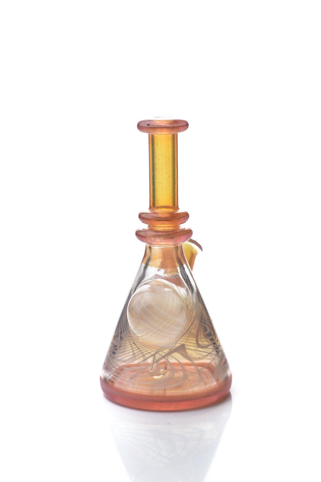 ET Glass Pink To Yellow Serum Rig - Smoke Spot Smoke Shop
