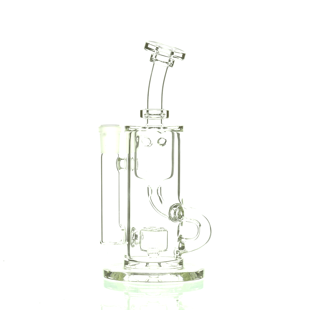 FAT BOY GLASS 14MM CLEAR KLEIN RIG 104 - Smoke Spot Smoke Shop