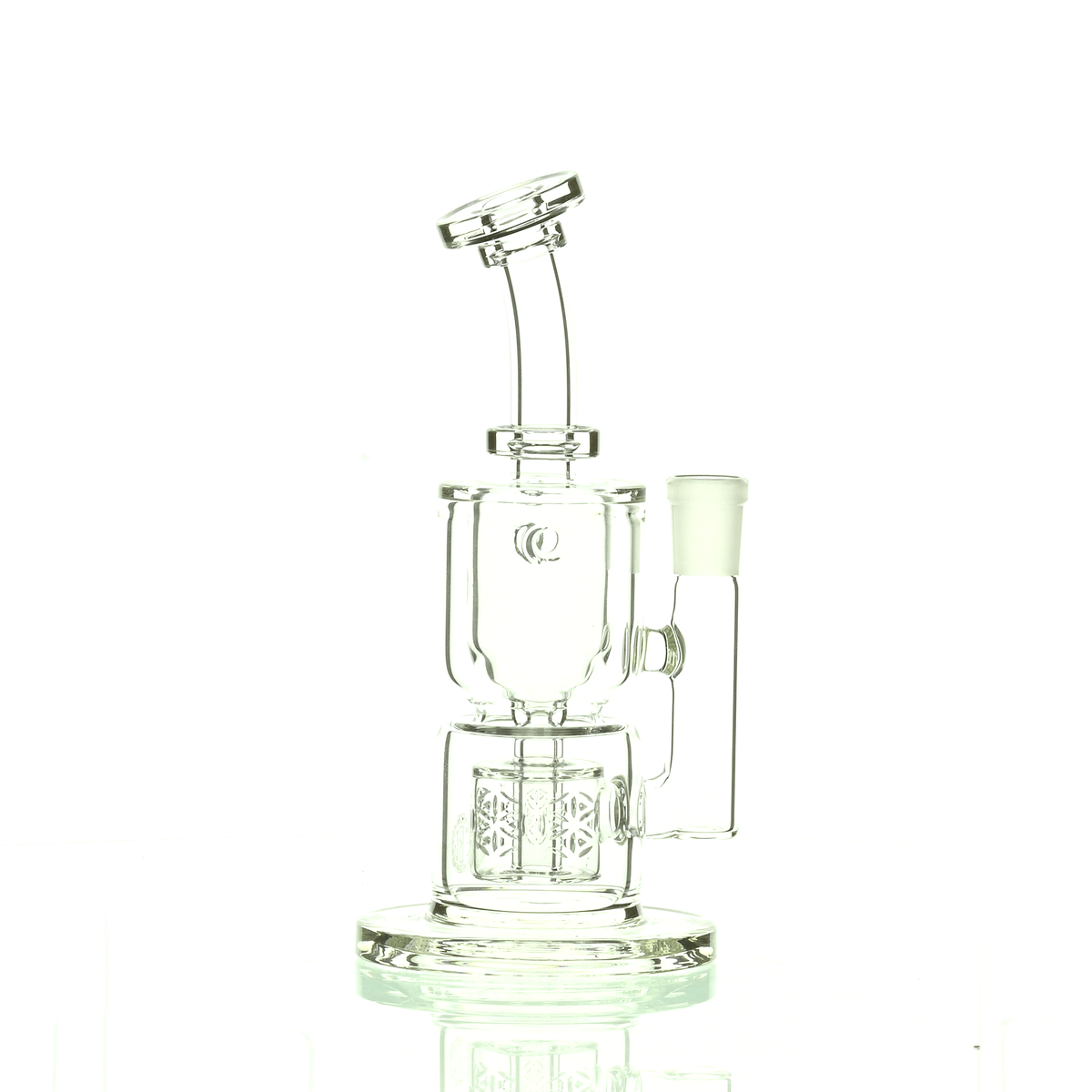 FAT BOY GLASS CLEAR 10MM TAURUS RIG 102 - Smoke Spot Smoke Shop