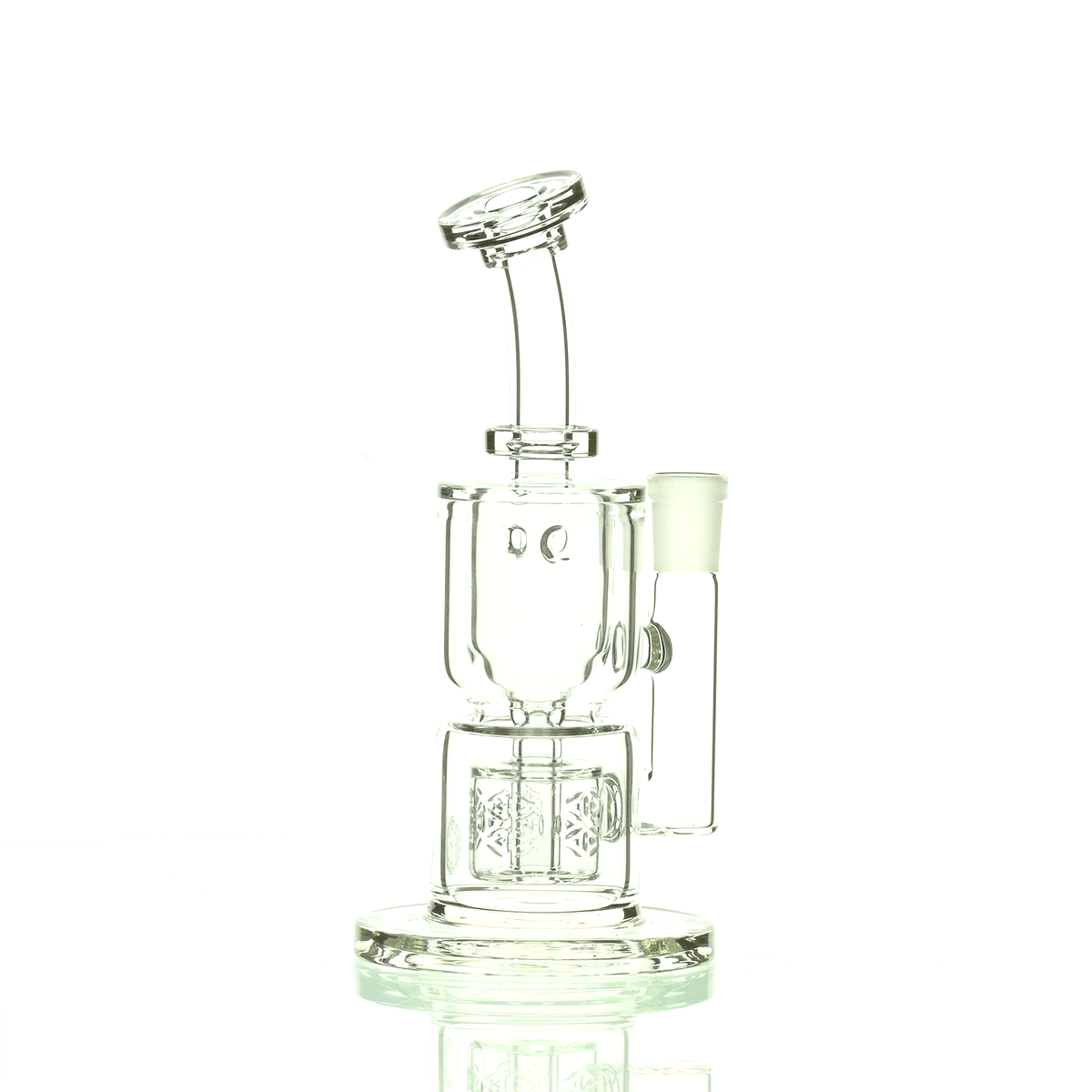 FAT BOY GLASS CLEAR 10MM TAURUS RIG 102 - Smoke Spot Smoke Shop