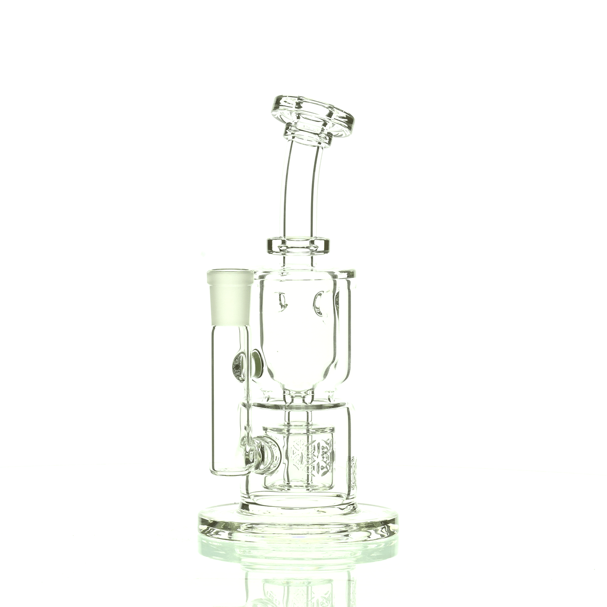 FAT BOY GLASS CLEAR 10MM TAURUS RIG 102 - Smoke Spot Smoke Shop