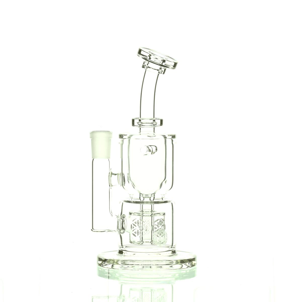FAT BOY GLASS CLEAR 10MM TAURUS RIG 102 - Smoke Spot Smoke Shop