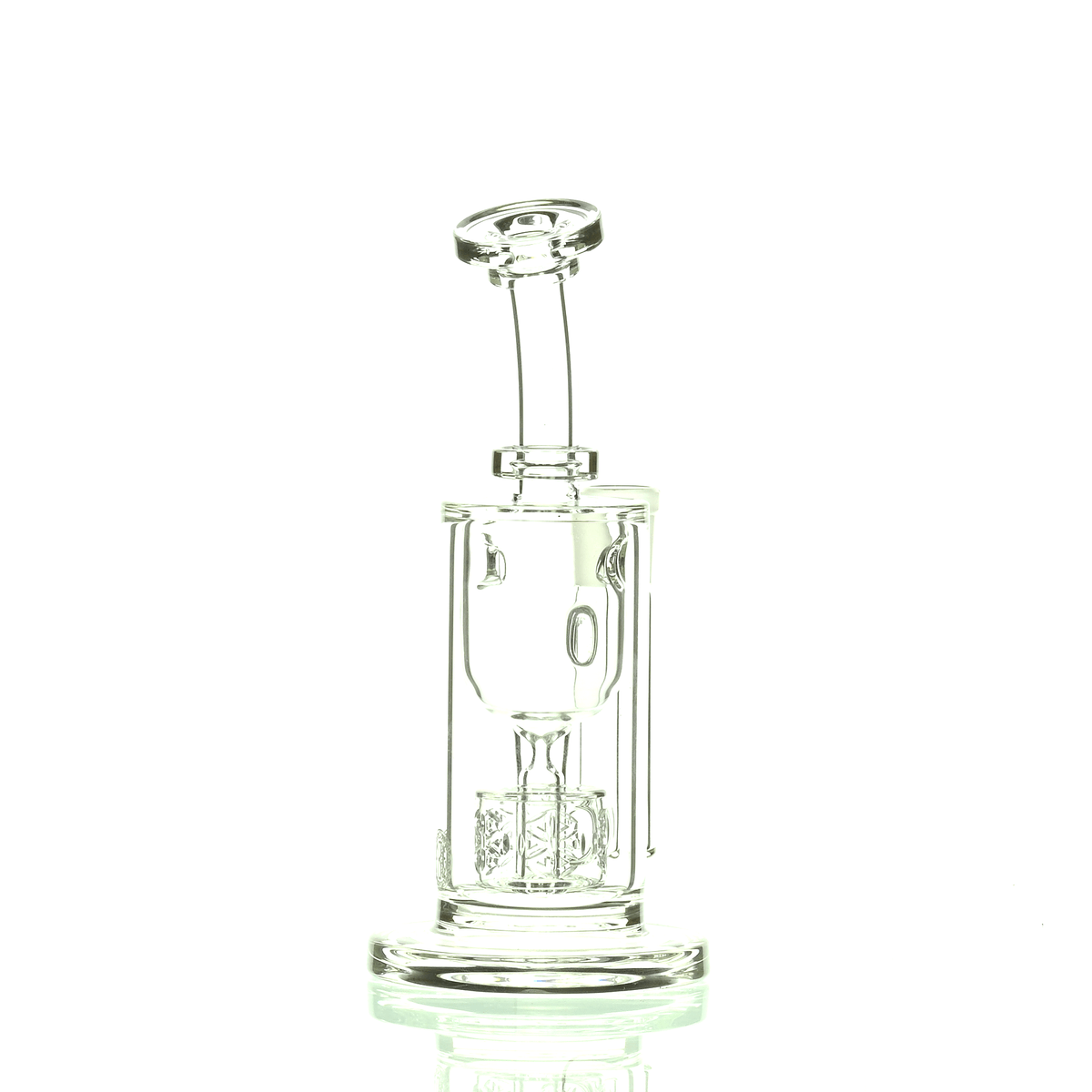 FAT BOY GLASS CLEAR 10MM TAURUS RIG 103 - Smoke Spot Smoke Shop
