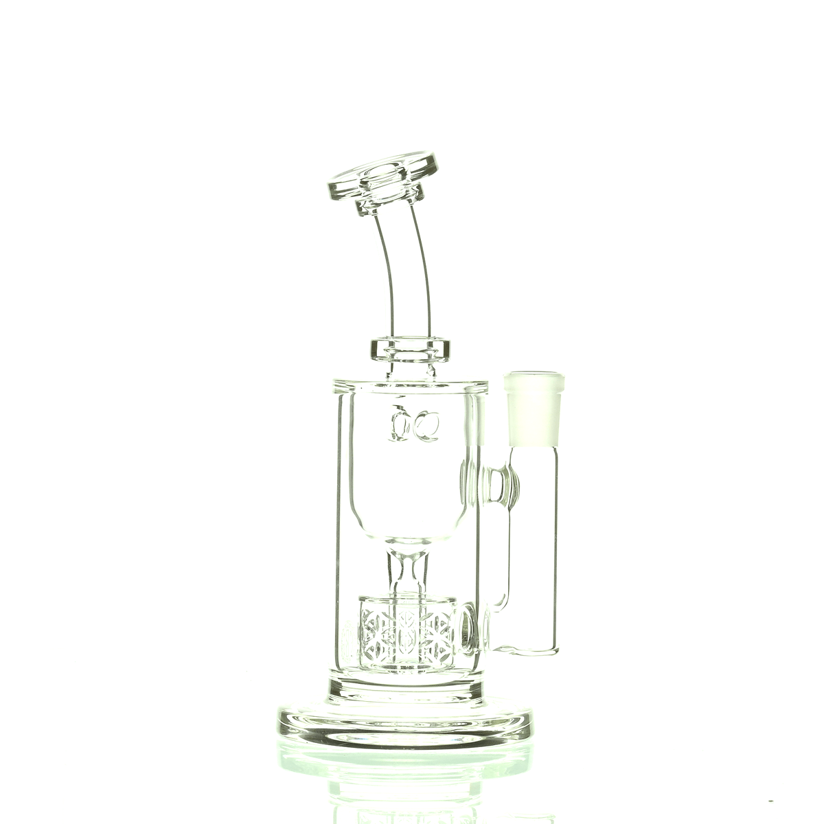 FAT BOY GLASS CLEAR 10MM TAURUS RIG 103 - Smoke Spot Smoke Shop