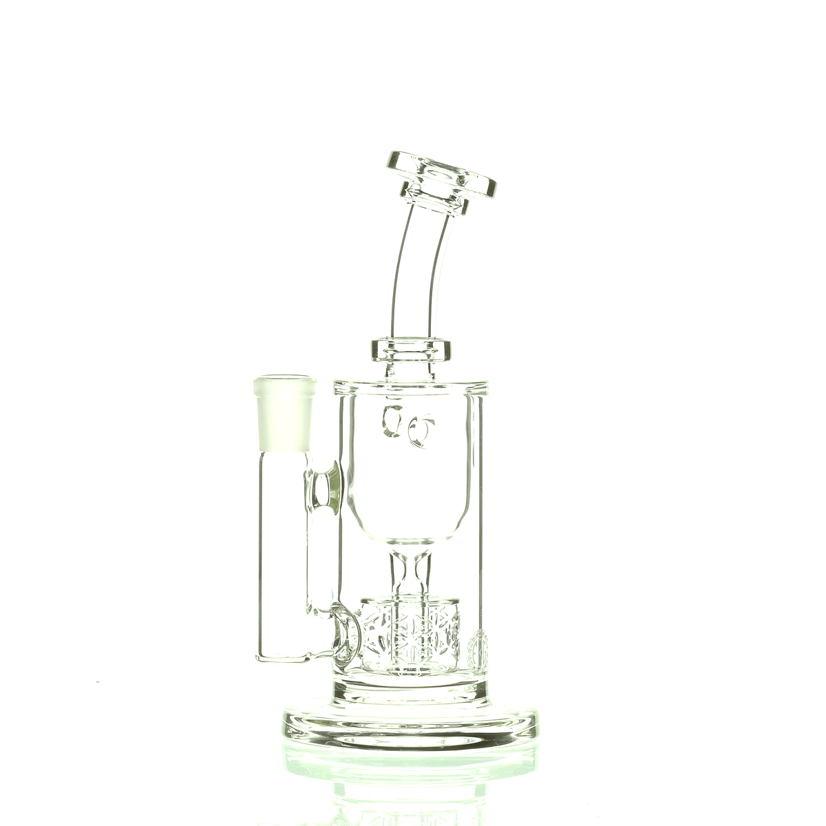 FAT BOY GLASS CLEAR 10MM TAURUS RIG 103 - Smoke Spot Smoke Shop