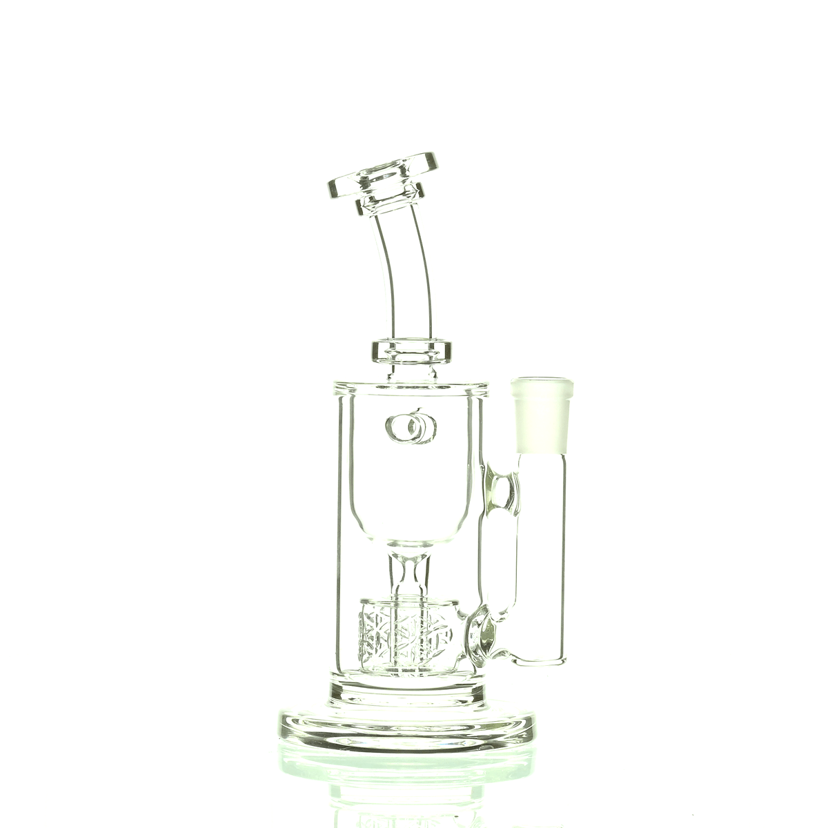FAT BOY GLASS CLEAR 10MM TAURUS RIG 103 - Smoke Spot Smoke Shop