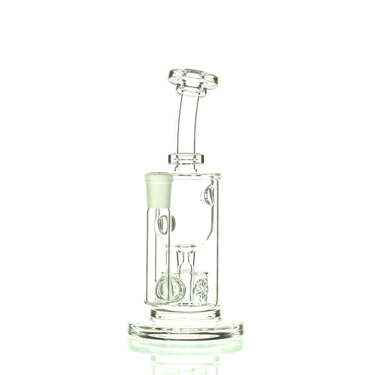 FAT BOY GLASS CLEAR 10MM TAURUS RIG 103 - Smoke Spot Smoke Shop