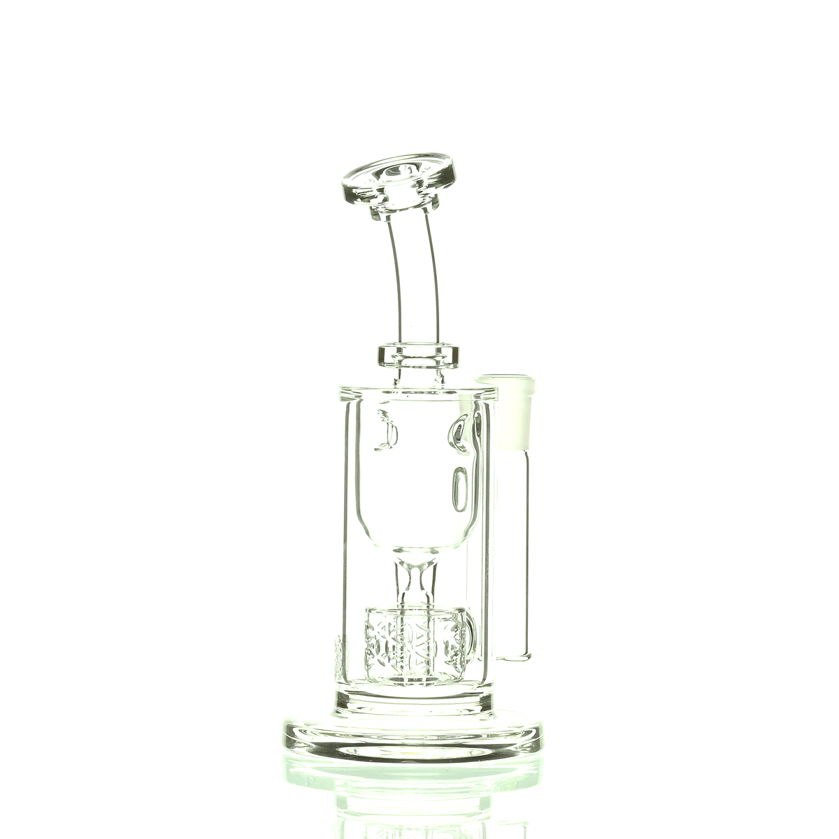 FAT BOY GLASS CLEAR 10MM TAURUS RIG 103 - Smoke Spot Smoke Shop