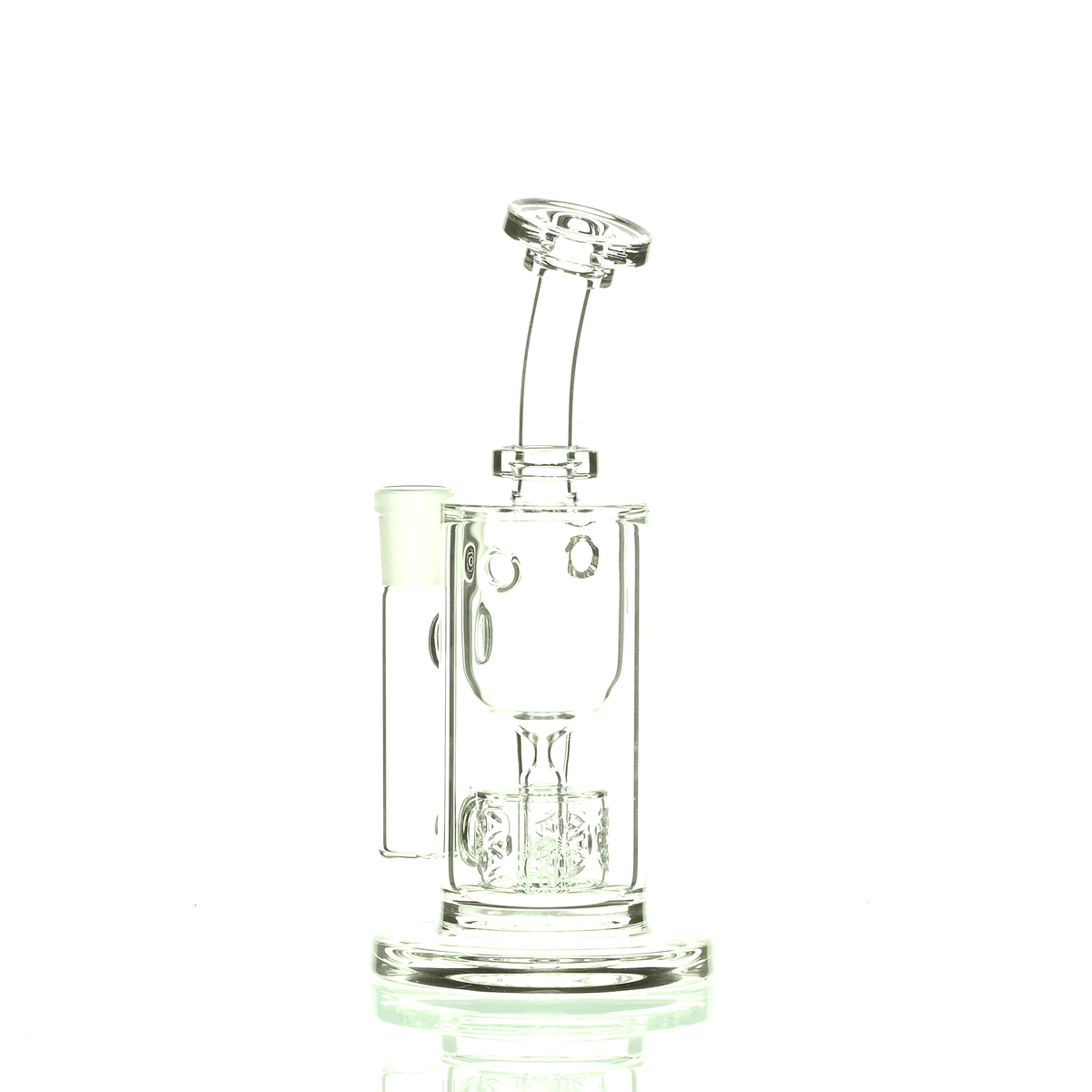FAT BOY GLASS CLEAR 10MM TAURUS RIG 103 - Smoke Spot Smoke Shop