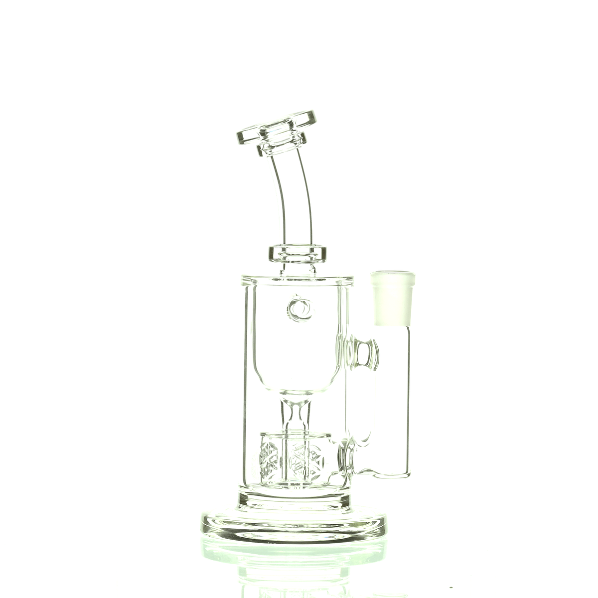 FAT BOY GLASS CLEAR 10MM TAURUS RIG 103 - Smoke Spot Smoke Shop