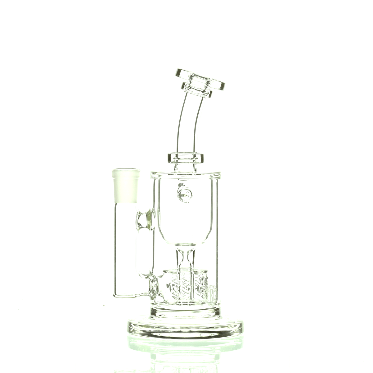 FAT BOY GLASS CLEAR 10MM TAURUS RIG 103 - Smoke Spot Smoke Shop