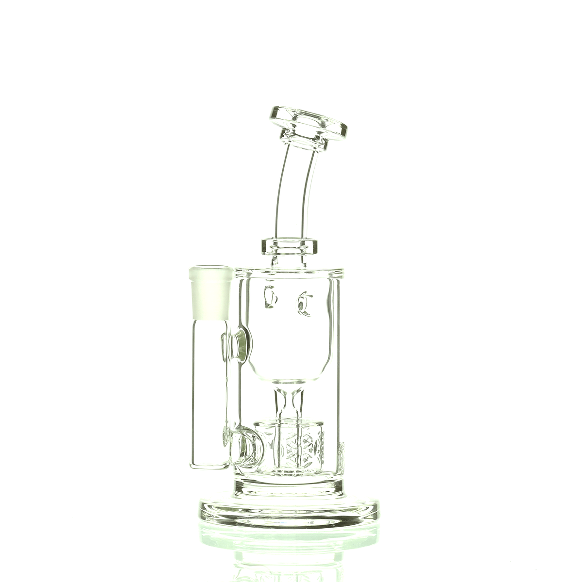 FAT BOY GLASS CLEAR 10MM TAURUS RIG 103 - Smoke Spot Smoke Shop