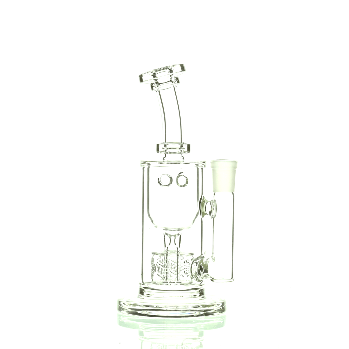FAT BOY GLASS CLEAR 10MM TAURUS RIG 103 - Smoke Spot Smoke Shop