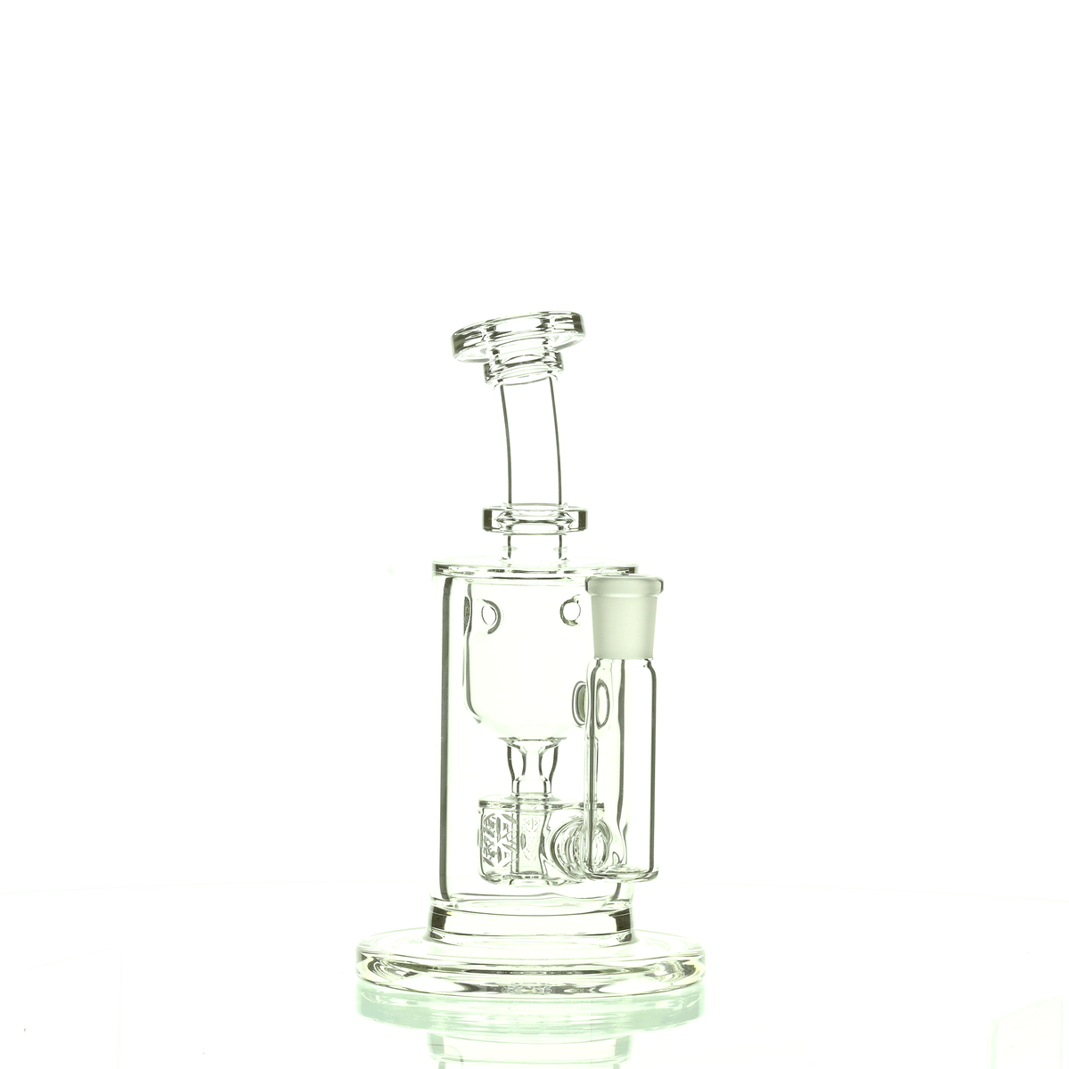 FAT BOY GLASS CLEAR TAURUS RIG 101 - Smoke Spot Smoke Shop