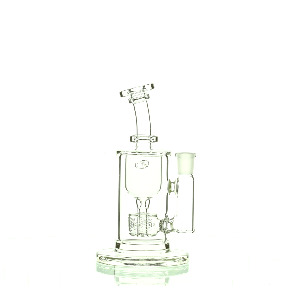 FAT BOY GLASS CLEAR TAURUS RIG 101 - Smoke Spot Smoke Shop