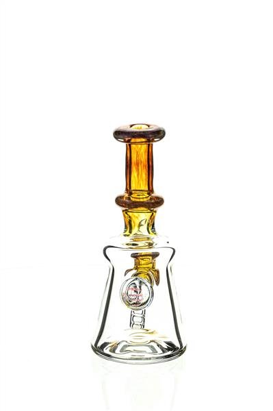 Frit mini rig by waterhouse Glass worked 107 - Smoke Spot Smoke Shop
