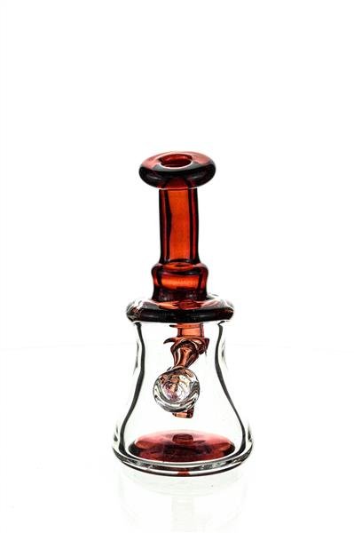 Frit mini rig by waterhouse Glass worked 109 - Smoke Spot Smoke Shop
