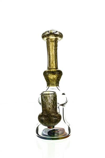 Frit mini rig by waterhouse Glass worked 111 - Smoke Spot Smoke Shop