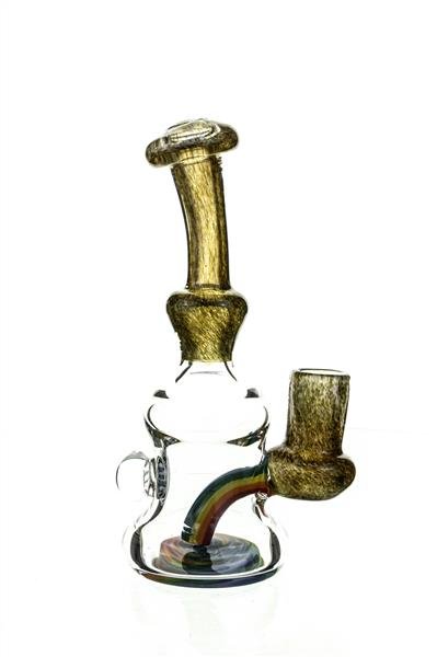 Frit mini rig by waterhouse Glass worked 111 - Smoke Spot Smoke Shop
